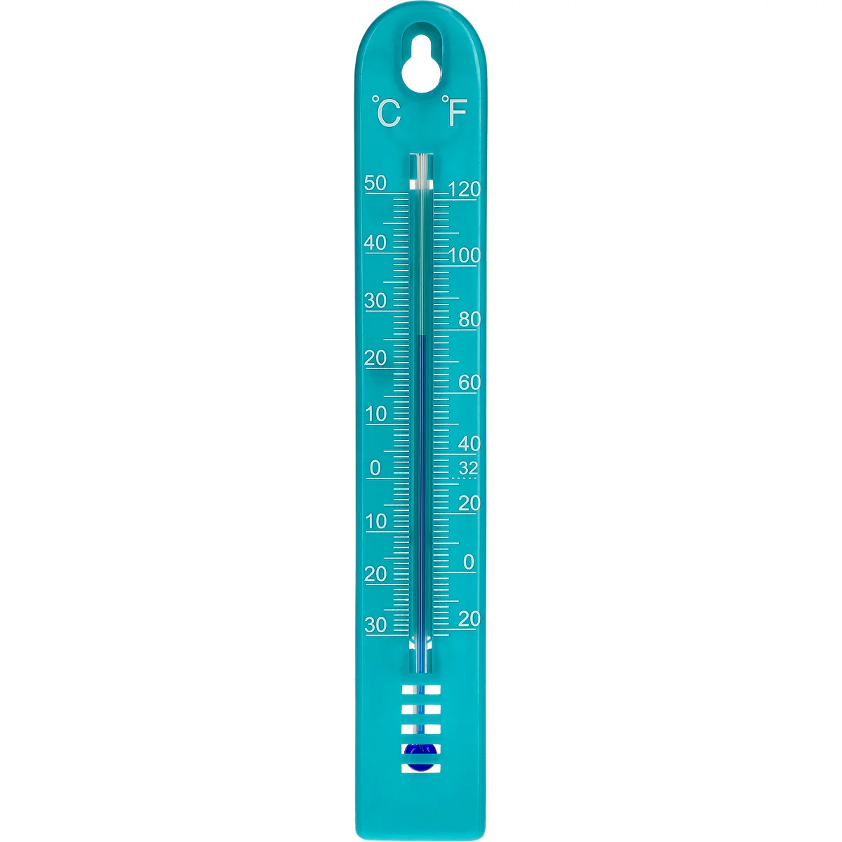 Termometro universale (-30 a +50 °C), 17 cm, blu