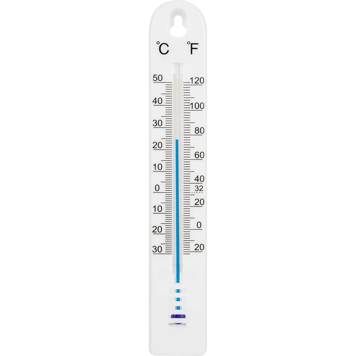 Termometro universale (-30 a +50 °C), 17 cm, bianco