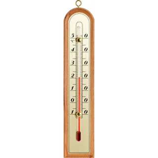 Termometro da interno con scala dorata (da -10°C a +50°C) 22 cm, mix