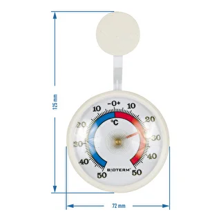 Termometro universale autoadesivo (-50°C a +50°C) Ø 7,2 cm – photo 2