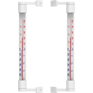 Termometro da esterno bianco (-50°C a +50°C) 22 cm – photo 3