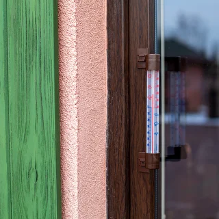 Termometro da esterno con scala trasparente (-70°C a +50°C) 23 cm, assortito – photo 7
