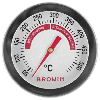 Termometro per griglia e BBQ, da 50 a +500°C, bimetallico, 5,3 cm – photo 2