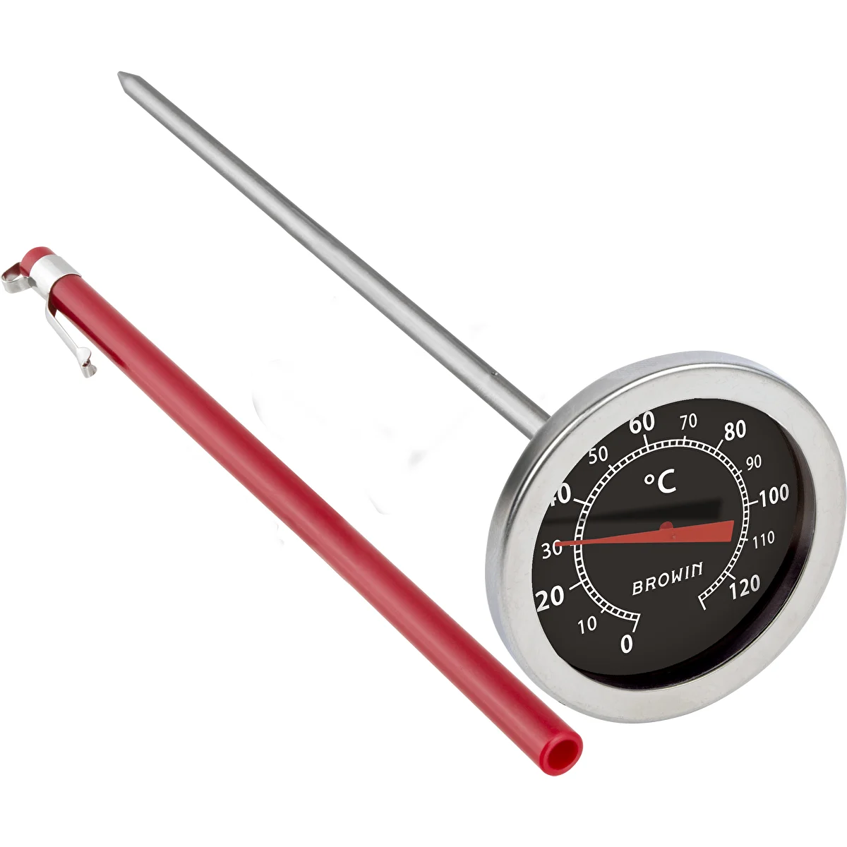 Termometro da cucina (da 0 °C a +120 °C) 20,5 cm