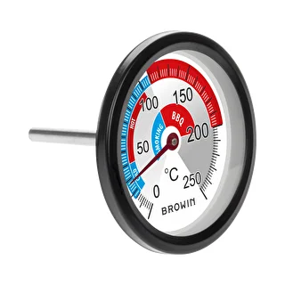Termometro per affumicatore e BBQ (0°C a +250°C) 5,7 cm