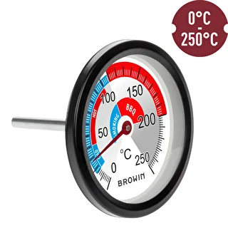 Termometro per affumicatore e BBQ (0°C a +250°C) 5,7 cm – photo 3