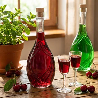 Bottiglia decorativa ICONA 500 ml, con tappo a fungo, 1 pz. – photo 6