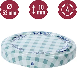 Capsule Ø53 a quadretti - 10 pz. – photo 4