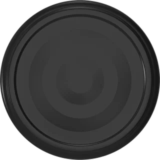 Capsula TO Ø 53, 4 tacche, nera - 10 pz