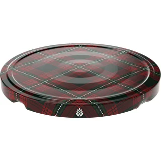 Capsule twist-off Ø 66 tartan scozzese assortite, 10 pz – photo 4