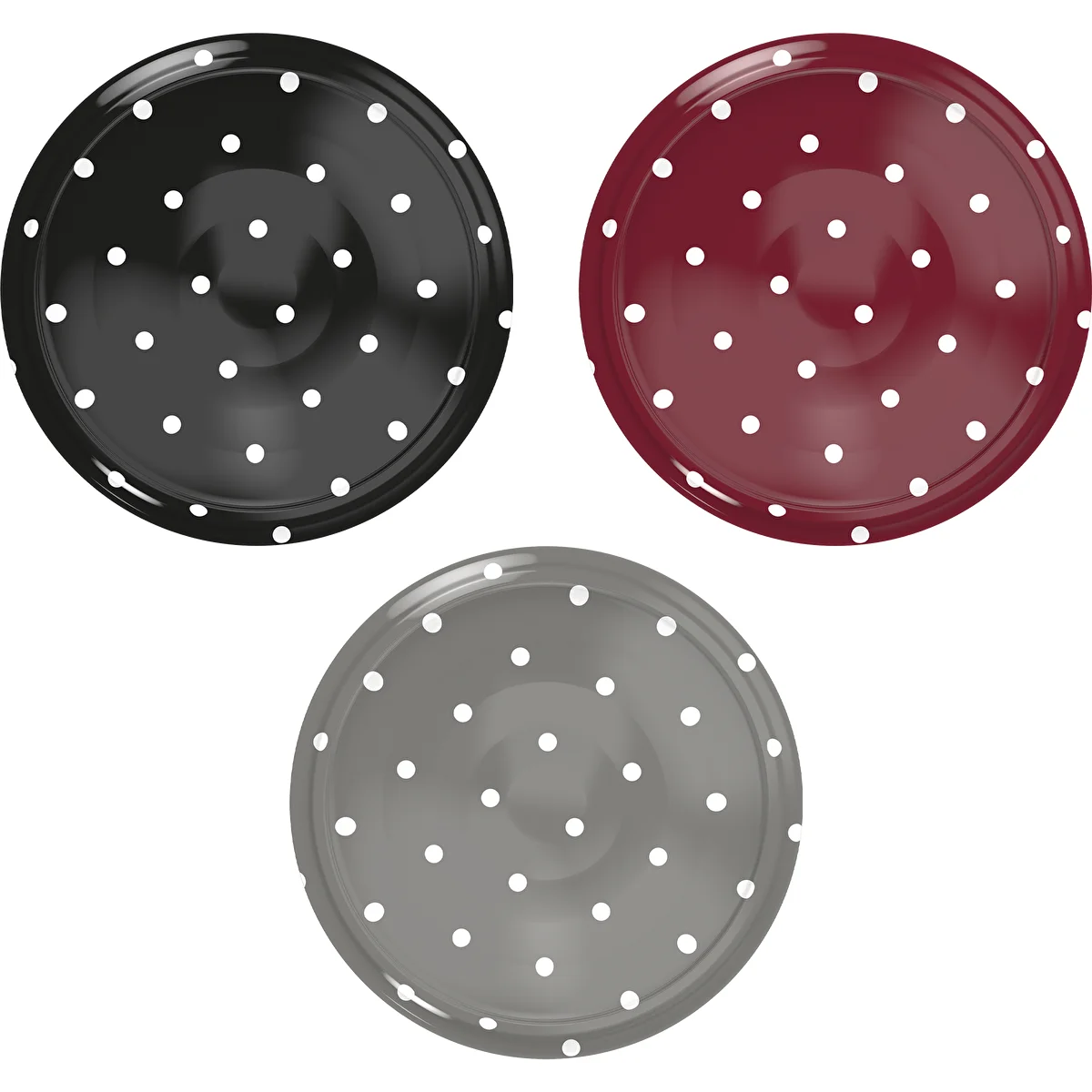 Capsule TO 66 (4 tacche) a pois - mix colori, 10 pz