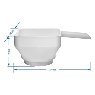 Imbuto in plastica Kwadratura Koła, Ø 52–85 mm – photo 6