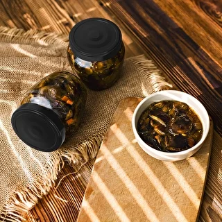 Vasetto TO Amfora 106 ml con tappo nero Ø 53 mm - 8 pz. – photo 7