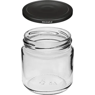Vasetto 212 ml fi66/4 con capsula nera, 6 pezzi – photo 3