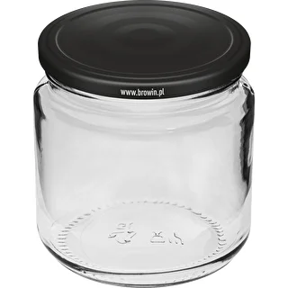 Vasetto 212 ml fi66/4 con capsula nera, 6 pezzi – photo 2