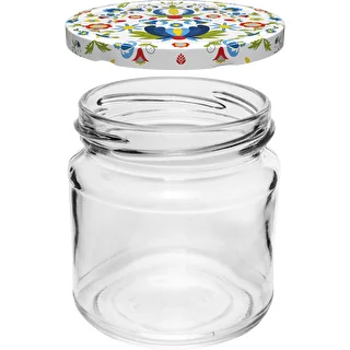 Vasetto da 212 ml con tappi colorati ø 66. – photo 2