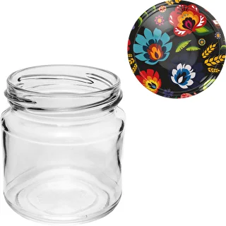 Vasetto da 212 ml con tappi colorati ø 66. – photo 8