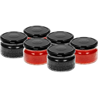 Vasetto basso 200 ml - con capsula nera Ø 82/6, 6 pz. – photo 3