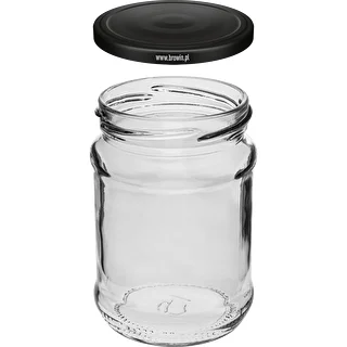 Barattoli 250 ml TO 66/4 con capsula nera - 6 pz. – photo 3