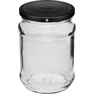 Barattoli 250 ml TO 66/4 con capsula nera - 6 pz. – photo 2