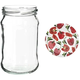 Vasetti 300 ml con tappo colorato Ø 66 - 6 pz. – photo 10