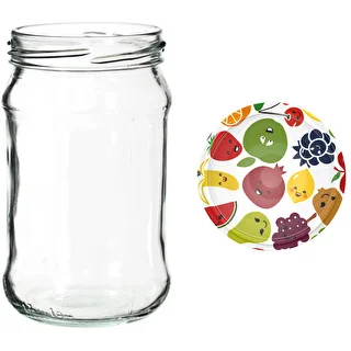 Vasetti 300 ml con tappo colorato Ø 66 - 6 pz. – photo 13