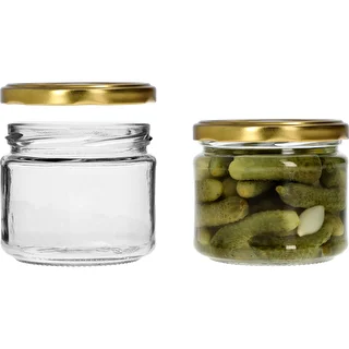 Vasetto basso 330 ml - con capsula dorata fi 82/6, 6 pz. – photo 5