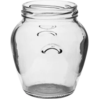 Vasetto Amfora 580 ml (Ø 82) con capsula bordeaux - 6 pezzi – photo 4