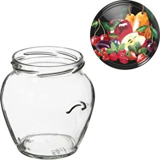 Barattolo Amfora 580 ml con capsula twist-off colorata Ø82 – confezione da 6 pz. – photo 8