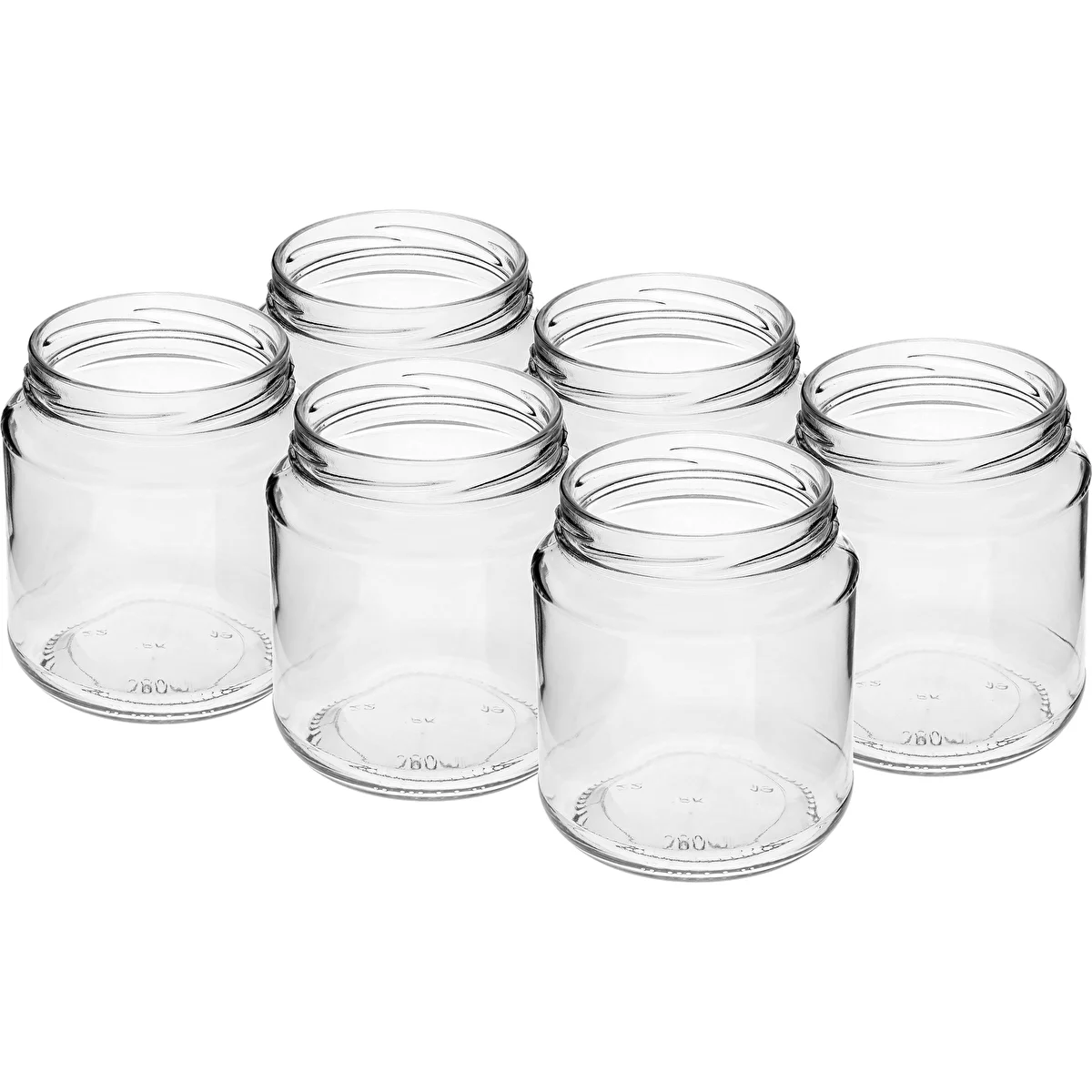 Barattolo TO 580 ml panciuto, 6 pz