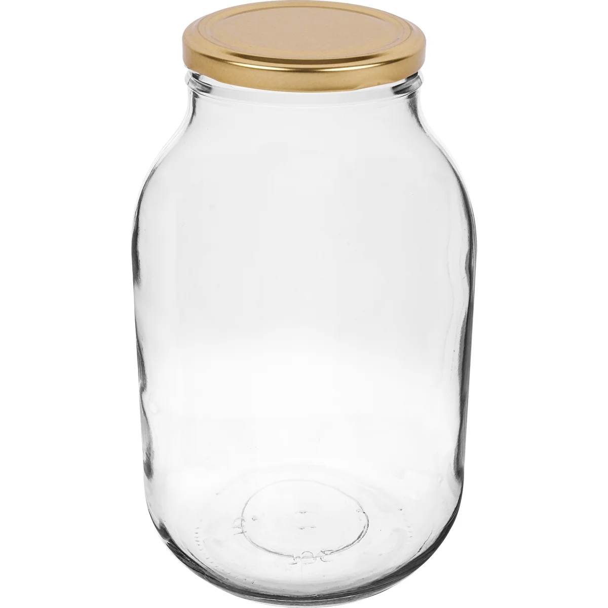 Vaso 3 L - 1 pz, tappo dorato (Ø100)