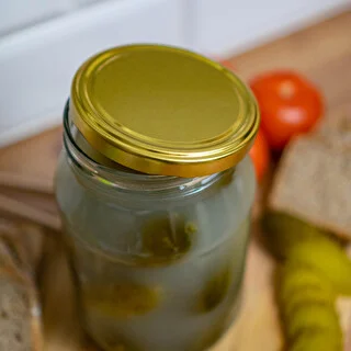 Vaso 3 L - 1 pz, tappo dorato (Ø100) – photo 3