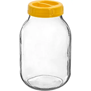 Vaso twist-off 3 L con tappo in plastica Ø 100, con manico