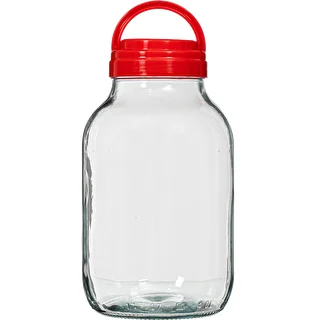 Barattolo 4 L con coperchio Twist-Off Ø 100 mm con manico