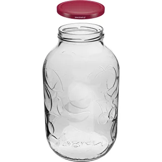 Barattolo 5 L con tappo colorato Ø 100 – photo 2