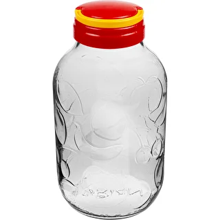 Vaso per liquori 5 L + tappo a vite con manico – photo 2