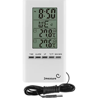 Stazione meteo – elettronica, con sonda, bianca