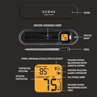 Termometro da cucina con sonda senza fili Bluetooth – photo 7