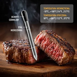 Termometro da cucina con sonda senza fili Bluetooth – photo 8
