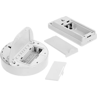 Termometro elettronico Soens - con sensore esterno, rotondo, bianco – photo 4
