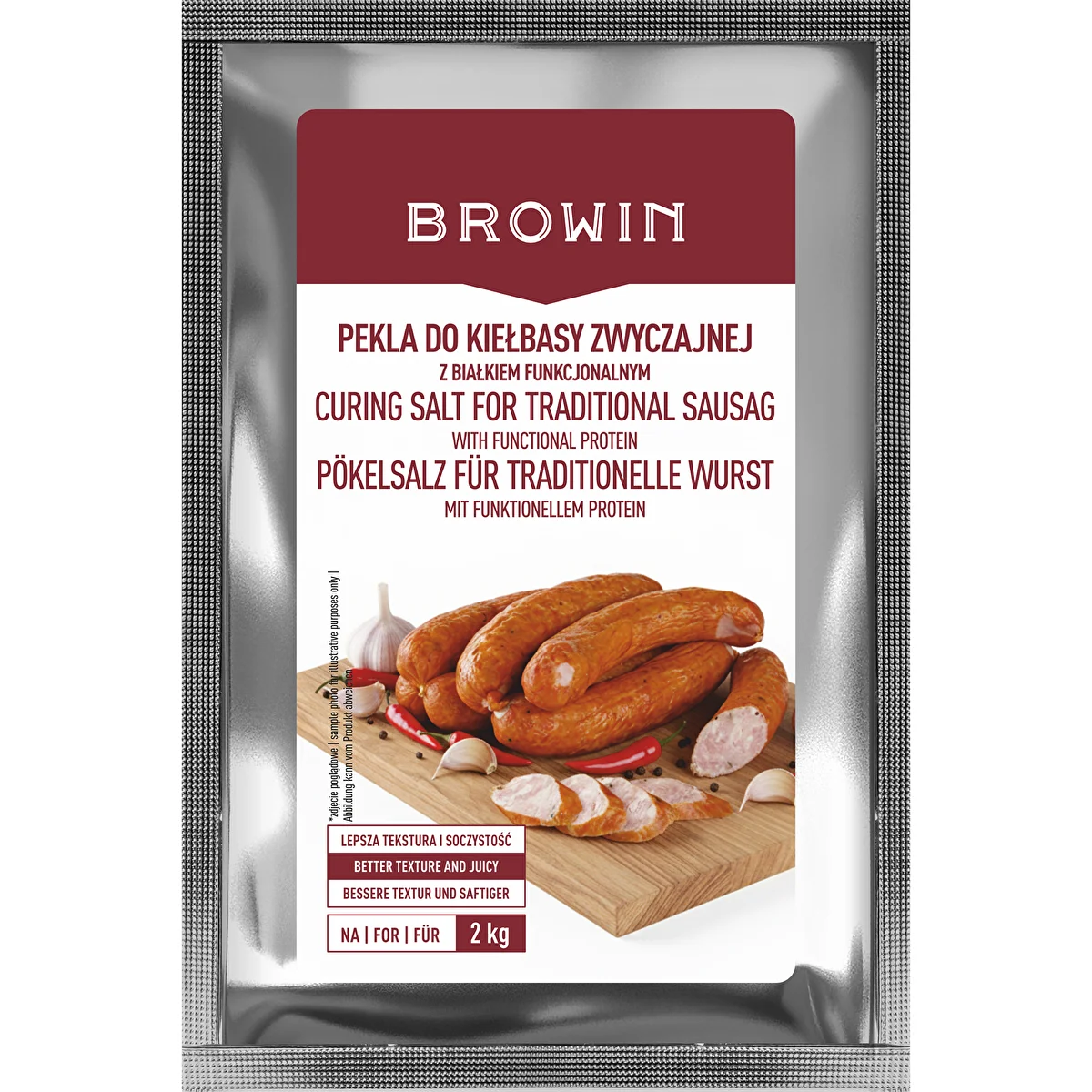 Peklosól - Pekla per salsiccia polacca classica, con proteina funzionale, 64 g
