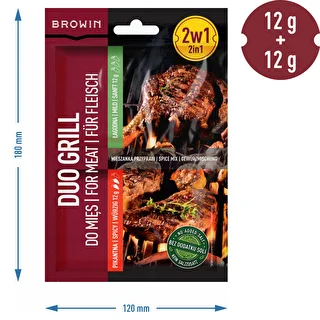 Duo Grill per carne, mix di spezie 2 in 1, 2 x 12 g – photo 4