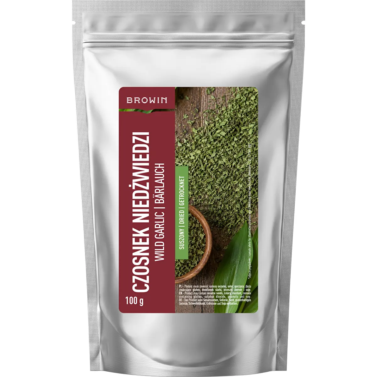 Aglio orsino essiccato, 100 g
