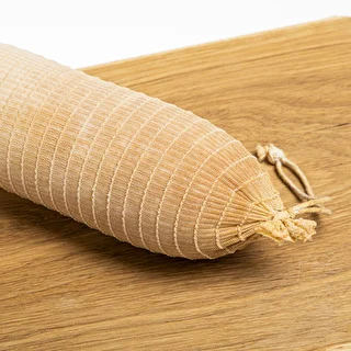 Rete per salumi bianca, 12,5 cm x 5 m, resistente al calore fino a 220°C – photo 7