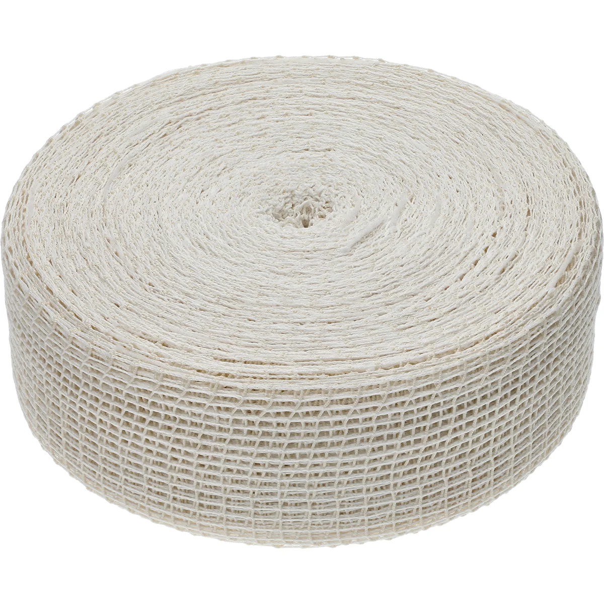 Rete per salumi bianca 12,5 cm x 50 m, con resistenza termica fino a 220°C