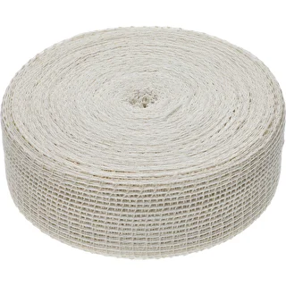 Rete per salumi bianca 12,5 cm x 50 m, con resistenza termica fino a 220°C