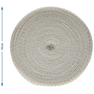 Rete per salumi bianca 12,5 cm x 50 m, con resistenza termica fino a 220°C – photo 4