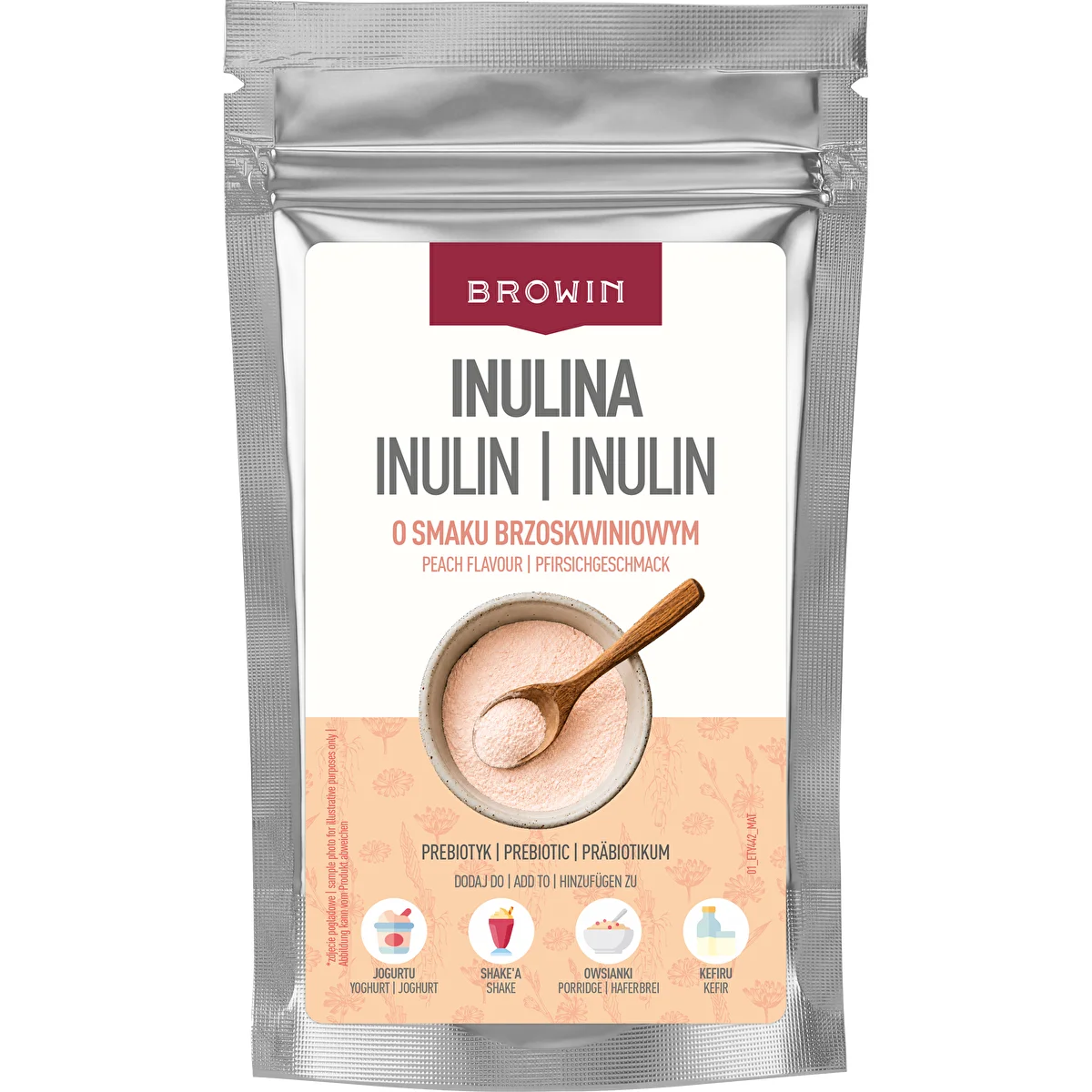 Inulina al gusto pesca, 100 g
