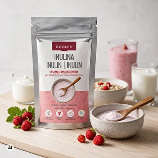 Inulina al gusto di fragolina di bosco, 100 g – photo 4