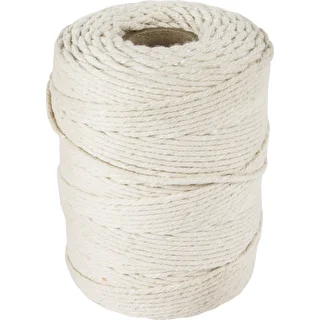 Spago da macellaio in cotone bianco (240°C) 55 m